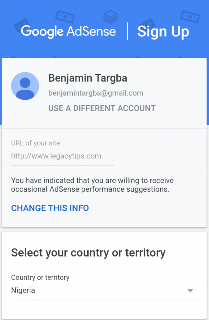 How To apply for google adsense in Nigeria
