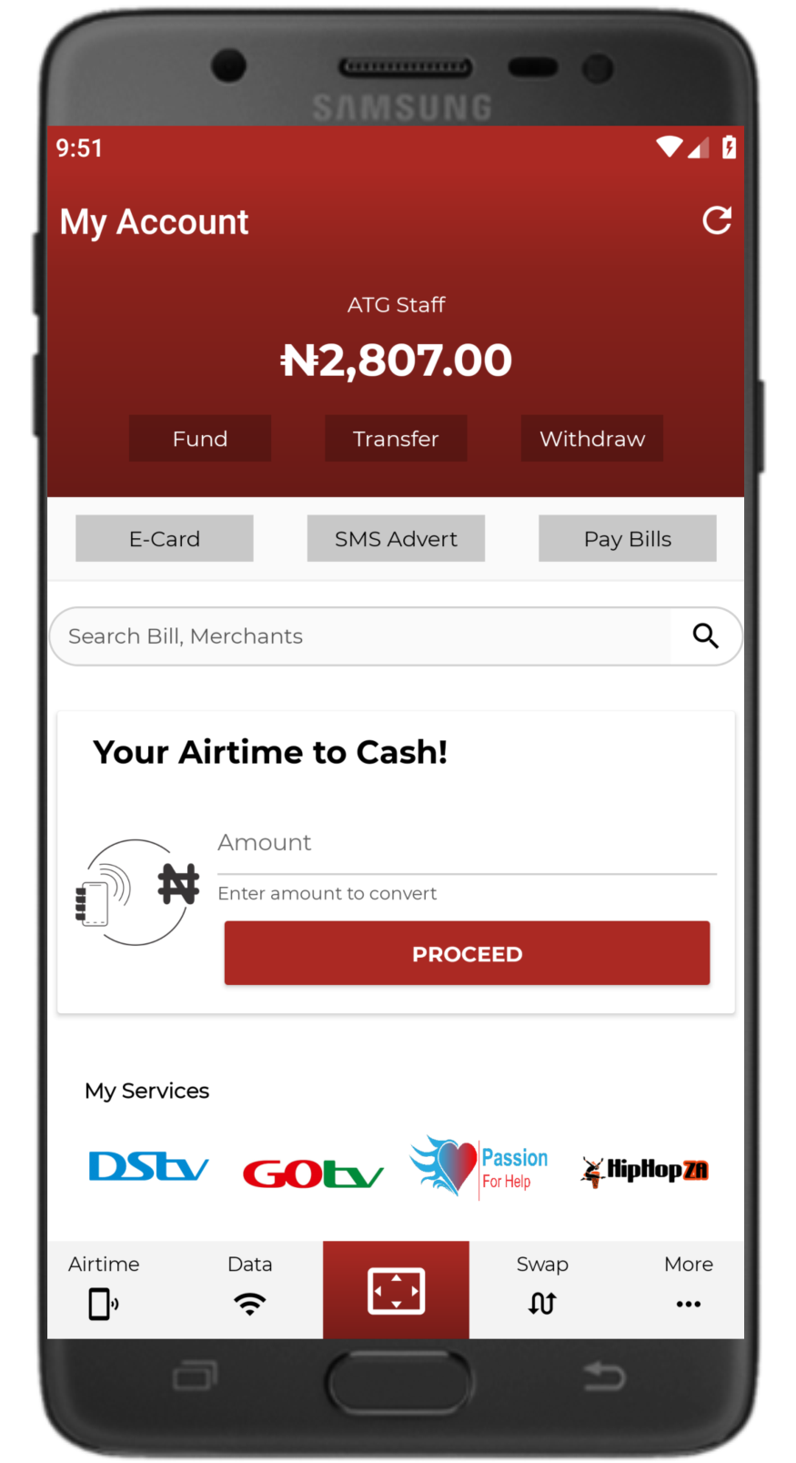 Aimtoget Convert Airtime To Cash