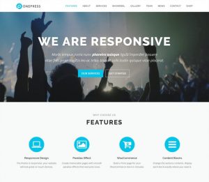 Onepress WordPress Theme