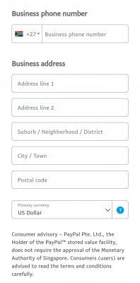 How to Open a South Africa PayPal Account in Nigeria