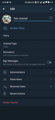 How To Delete A Telegram Channel On Android As An Admin