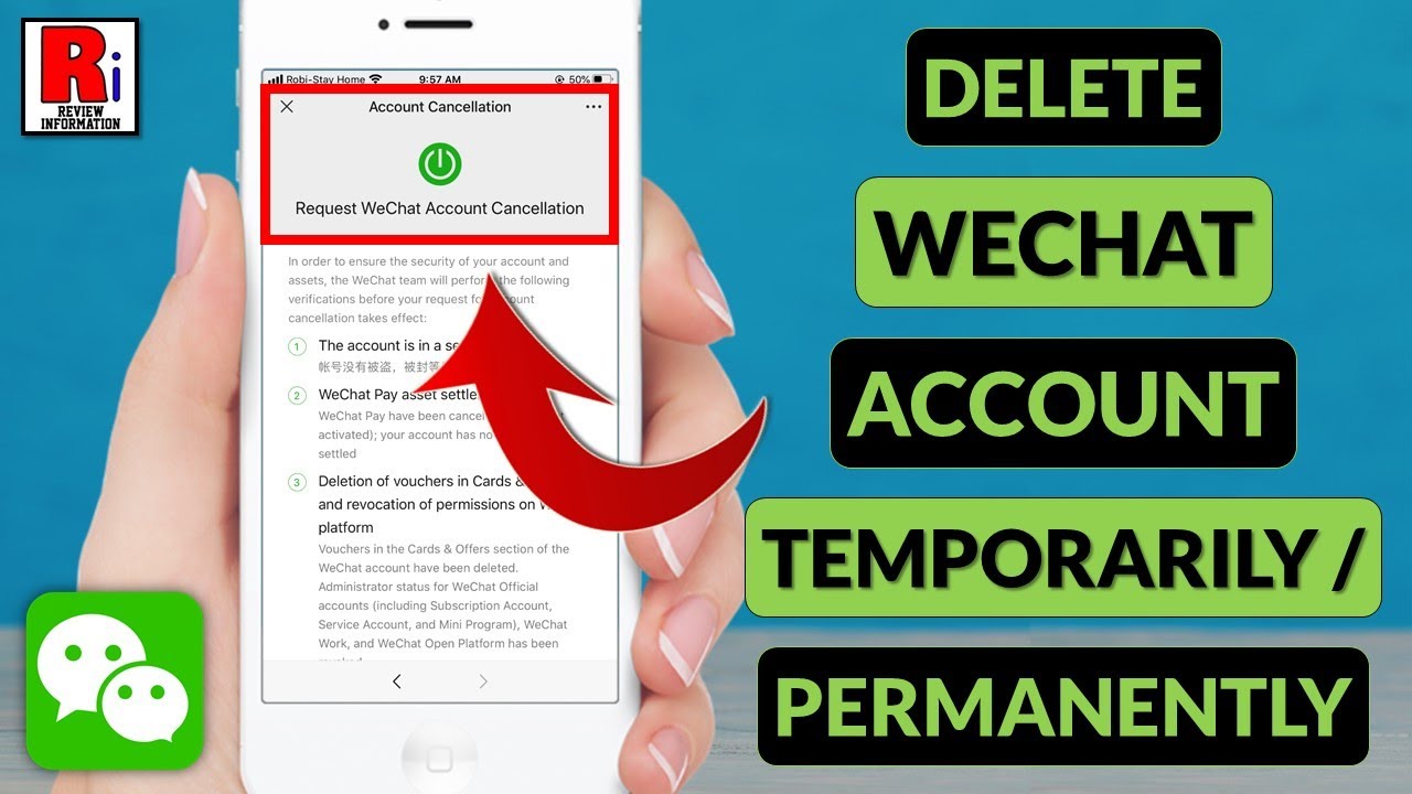 How To Delete Your WeChat Account Permanently