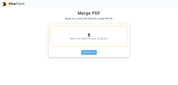 PDF Merge Tool