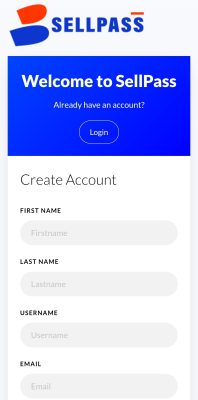 Sellpass.co Registration