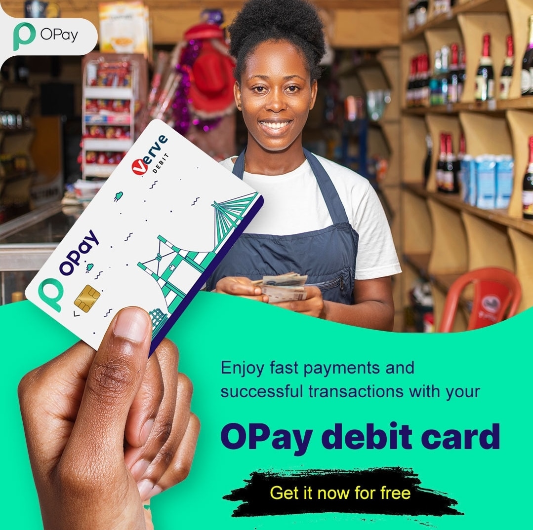 Get Activate OPay Debit ATM Card