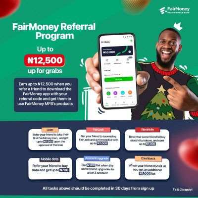 Fairmoney Referral Code